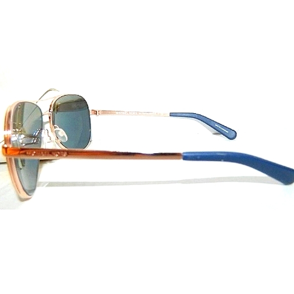 Like New MICHAEL KORS Rose Gold Polarized  "Chelsea" unisex sunglasses & case - Picture 6 of 11